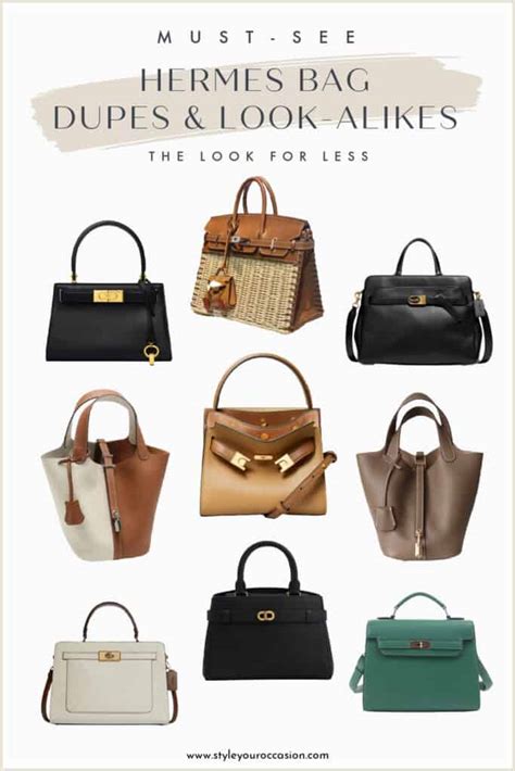 hermes dupes bags|hermes knock off bags.